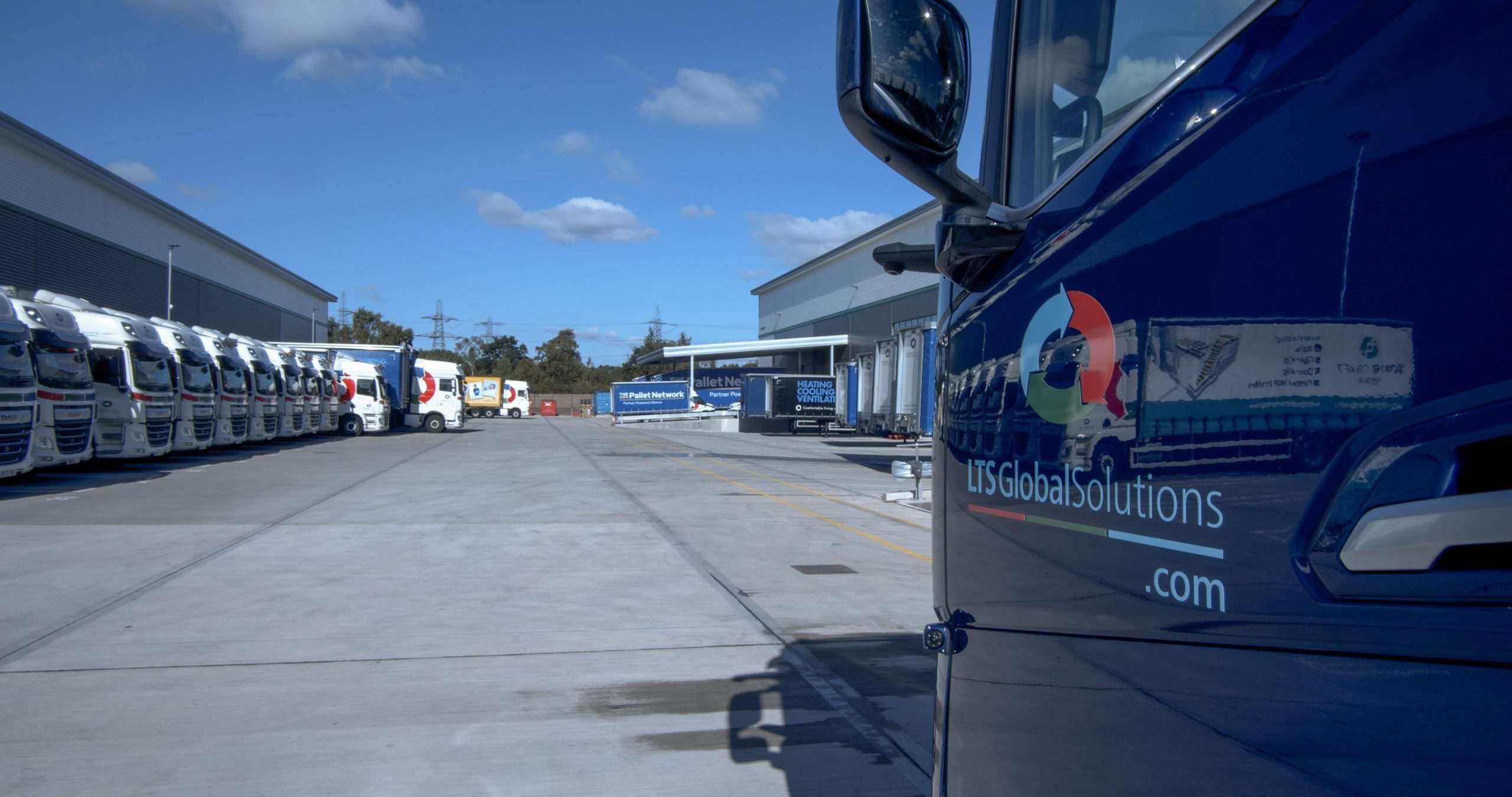 LTS Yard with LTS trucks