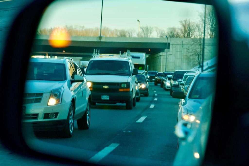 Wing mirror blindspot