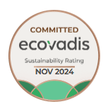 Committed Ecovadis Sustainability Rating logo